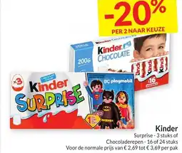 Intermarché Kinder aanbieding