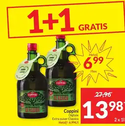 Intermarché Coppini Olijfolie Extra zuiver Classico aanbieding