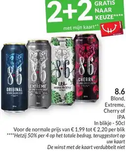 Intermarché 8.6 Blond, Extreme, Cherry of IPA aanbieding