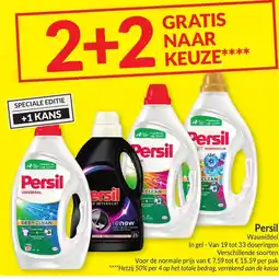 Intermarché Persil Wasmiddel aanbieding