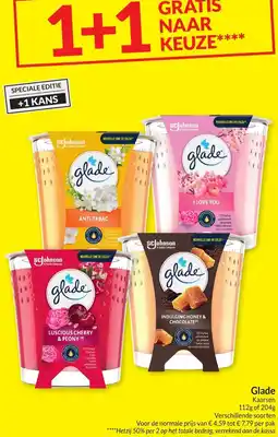 Intermarché Glade Kaarsen aanbieding