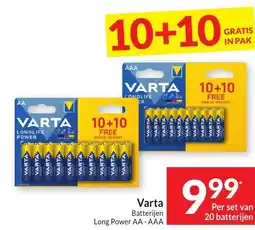 Intermarché Varta Batterijen aanbieding