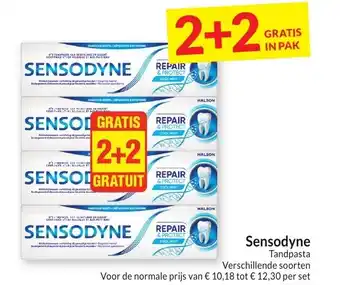 Intermarché Sensodyne Tandpasta aanbieding