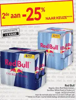 Intermarché Red bull aanbieding