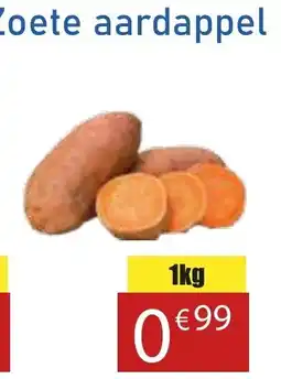 Tanger Markt Zoete aardappel aanbieding