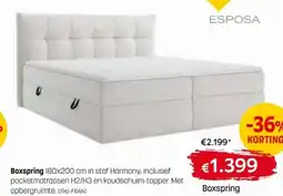 BE-Okay Esposa Boxspring aanbieding