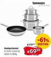 BE-Okay homeware professional Kookpottenset aanbieding