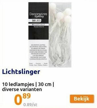 Action Lichtslinger aanbieding