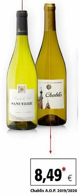 Colruyt Chablis a.o.p. 2019-2020 aanbieding
