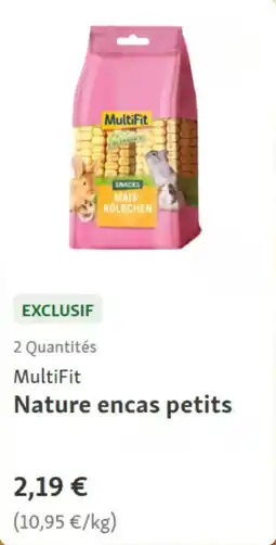 Maxi Zoo MultiFit Nature encas petits aanbieding