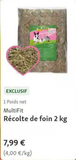 Maxi Zoo MultiFit Récolte de foin aanbieding