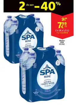 Cora Water spa reine aanbieding