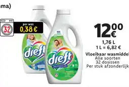 Cora Vloeibaar wasmiddel aanbieding