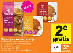 Albert Heijn Magioni pancakes en poffertjes aanbieding