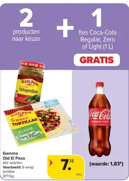 Carrefour Gamma Old El Paso aanbieding