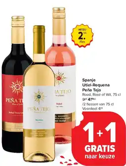 Carrefour Spanje Utiel-Requena Peña Tejo aanbieding