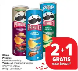 Carrefour Chips Pringles aanbieding