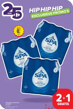 Carrefour Natuurlijk mineraalwater Spa Reine aanbieding
