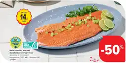 Carrefour Hele zalmfi let met vel Kwaliteitsketen Carrefour aanbieding
