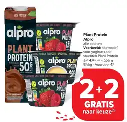 Carrefour Plant Protein Alpro aanbieding