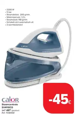 Carrefour Stoomcentrale SV4110C0 aanbieding