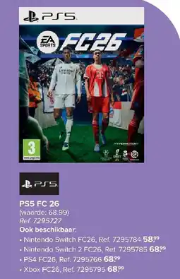 Carrefour PS5 FC 26 aanbieding