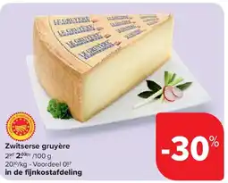Carrefour Zwitserse gruyère aanbieding