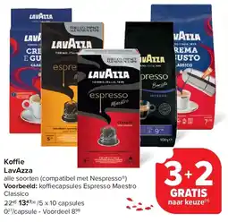 Carrefour Koffie LavAzza aanbieding