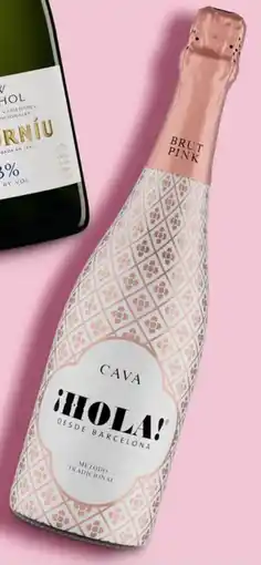 Delhaize ¡Hola! Cava Pink Brut Bio aanbieding