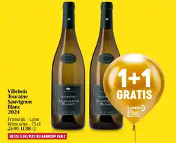 Delhaize Villebois Touraine Sauvignon Blanc 2024 aanbieding
