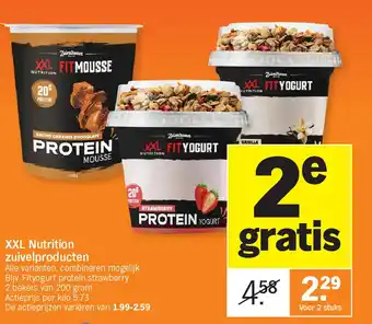 Albert Heijn XXL Nutrition zuivelproducten aanbieding