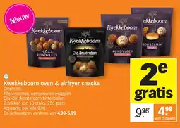 Albert Heijn Kwekkeboom oven & airfryer snacks aanbieding