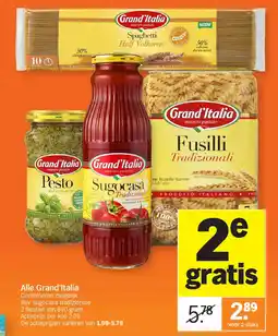 Albert Heijn Alle Grand'Italia aanbieding