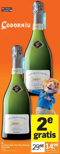 Albert Heijn Codorníu Non Plus Ultra Reserva Brut Cava aanbieding