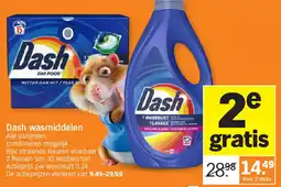 Albert Heijn Dash wasmiddelen aanbieding