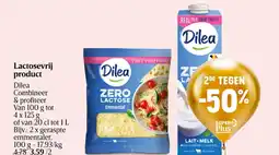 Delhaize Lactosevrij Product Dilea aanbieding