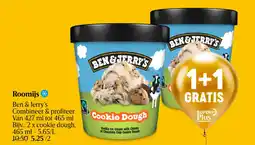 Delhaize Roomijs Ben & Jerry's aanbieding