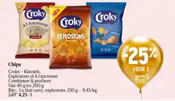 Delhaize Chips Croky aanbieding