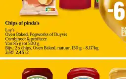 Delhaize Chips of pinda's Lay's aanbieding