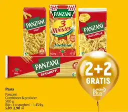 Delhaize Pasta Panzani aanbieding