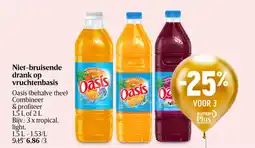 Delhaize Niet-bruisende drank op vruchtenbasis Oasis aanbieding