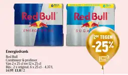 Delhaize Energiedrank Red Bull aanbieding