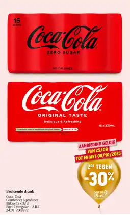 Delhaize Bruisende drank Coca-Cola aanbieding