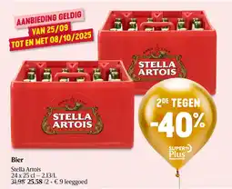 Delhaize Bier Stella Artois aanbieding
