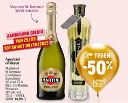 Delhaize Aperitief of likeur aanbieding