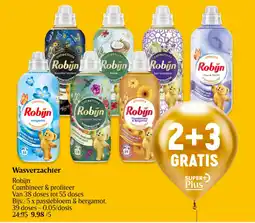 Delhaize Wasverzachter Robijn aanbieding