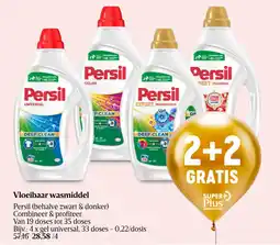 Delhaize Vloeibaar wasmiddel Persil aanbieding