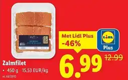 Lidl Zalmfilet aanbieding