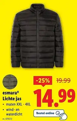 Lidl Esmara Lichte Jas aanbieding