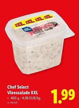Lidl Chef Select Vleessalade XXL aanbieding